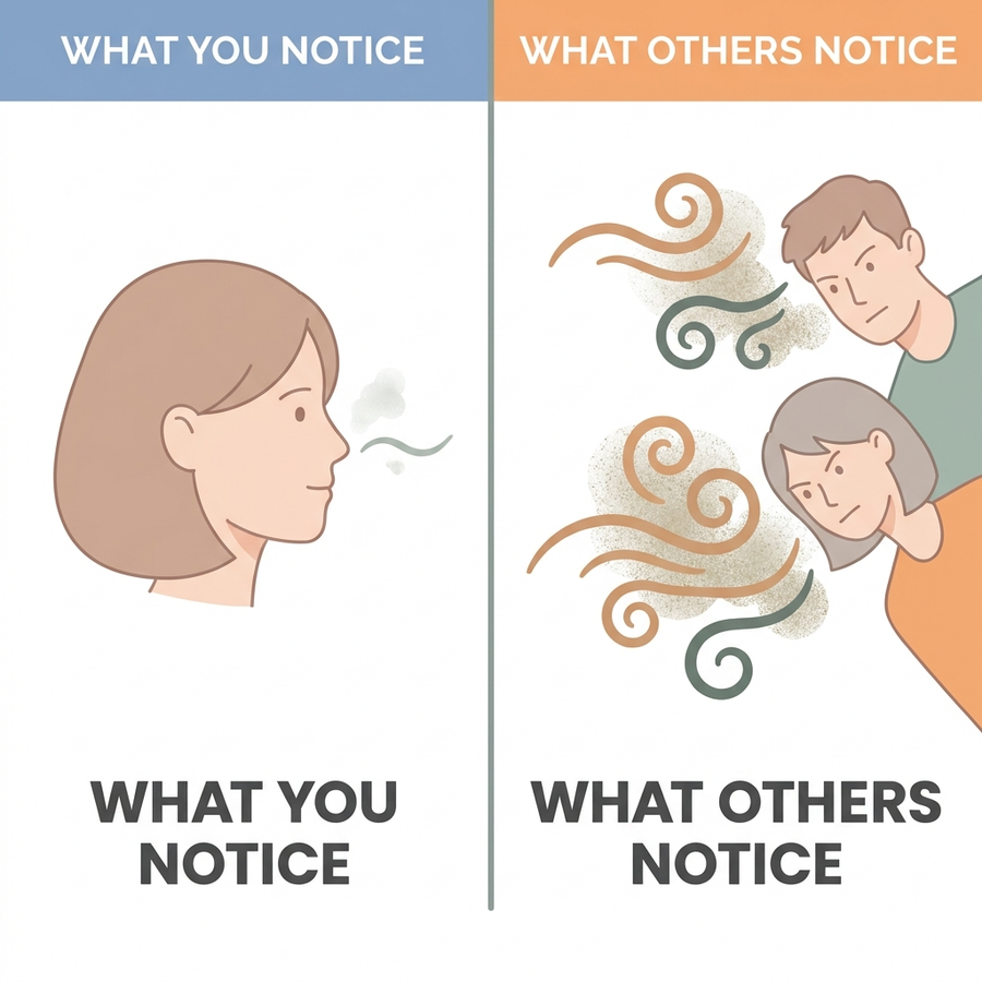 By the Time You Catch a Hint, It’s Far Stronger to Everyone Else